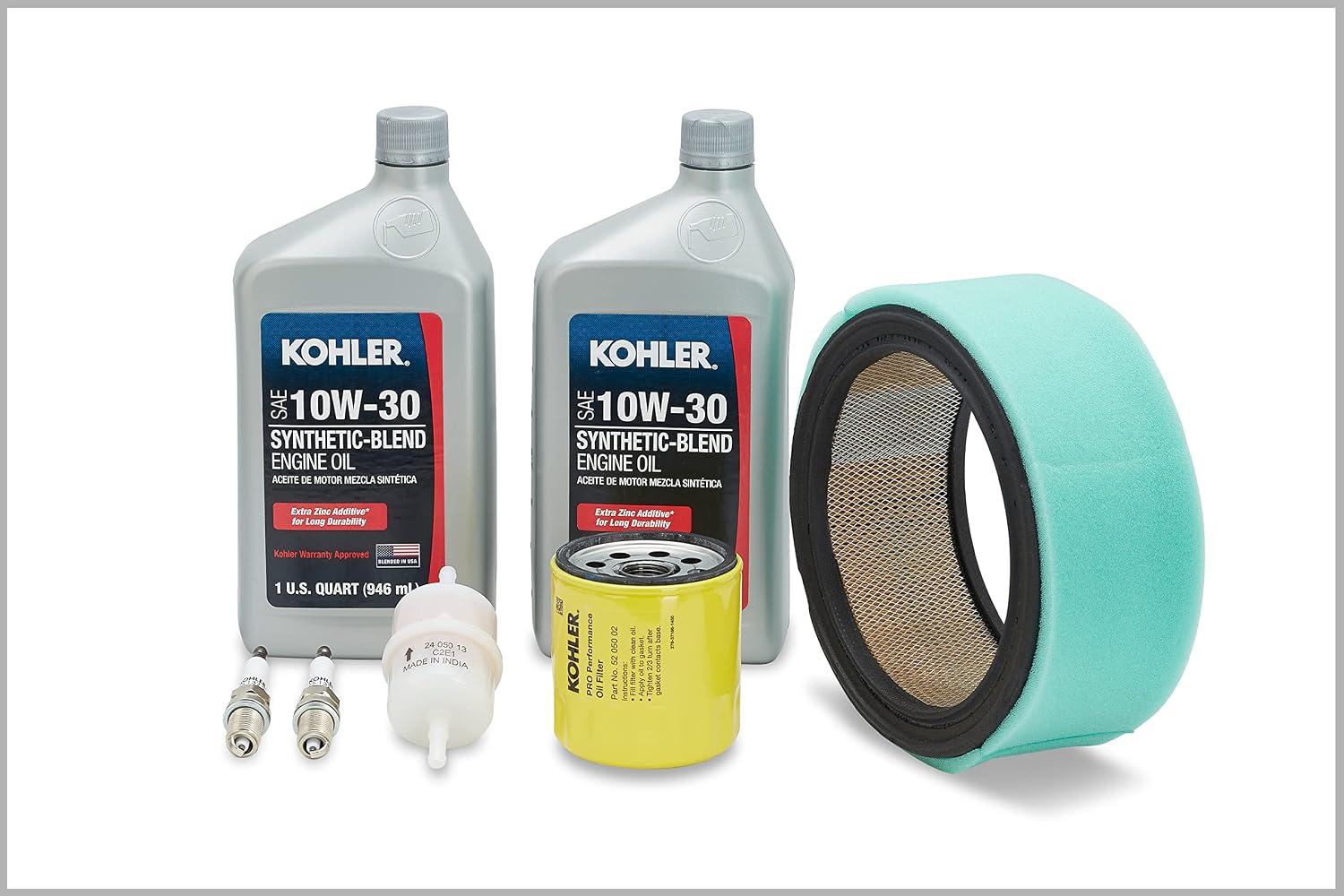 Kohler Genuine Maintenance Kit 24 789 02-S for Command PRO Twin Series CV18-CV25 CV675-CV740 CH18-CH25 CH730-CH750 18-27HP