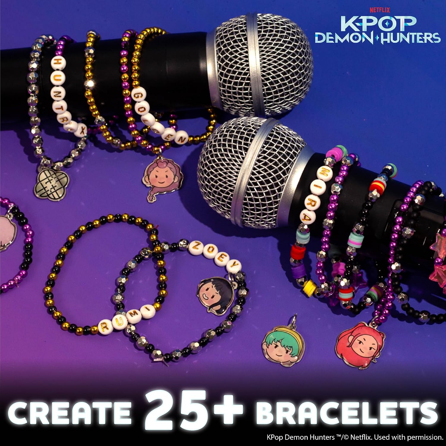 Horizon Group USA Jewelry Making Kit, Kpop Demon Hunters