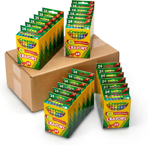 Crayola Crayons Bulk (24 Packs), Teacher Classroom Must Haves & Essentials