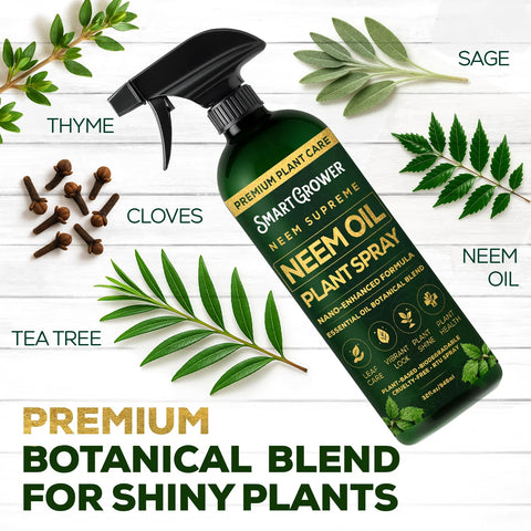 Neem Oil Spray for Plants Botanical Blend, with Natural Essential Oil, 32oz