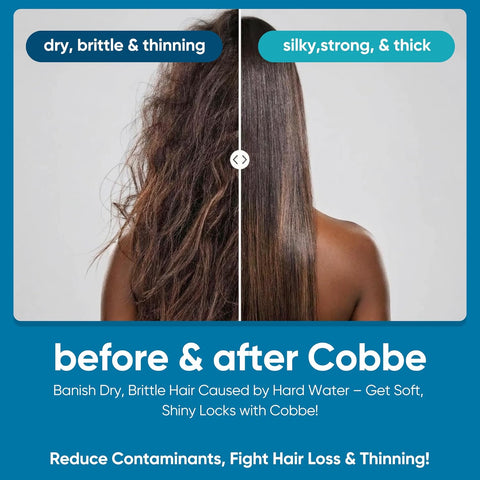 Cobbe Filtered Shower Head with Handheld, Water Softener for Hard Water