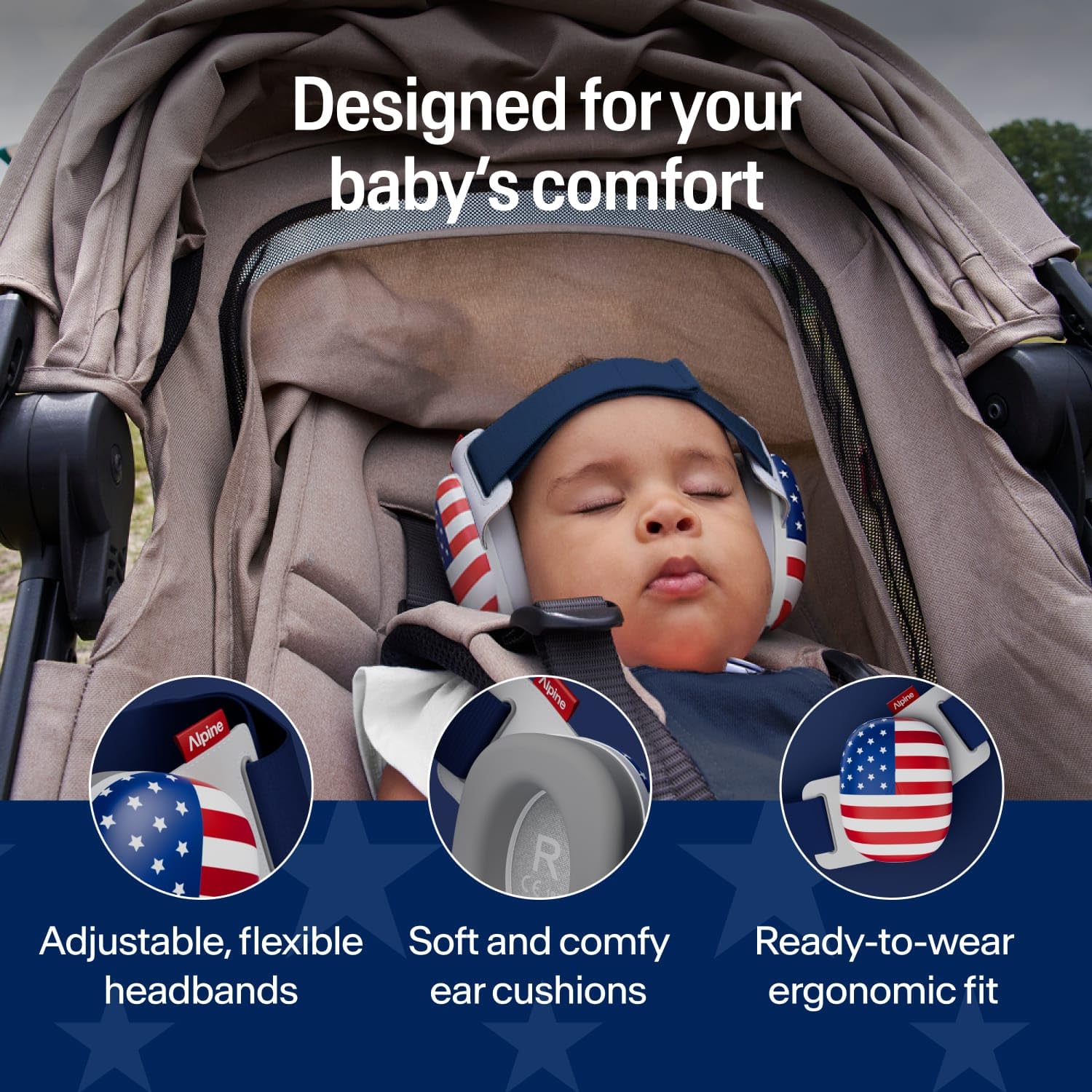 Alpine Muffy Baby Ear Muffs Noise Protection | Toddler Ear Protection
