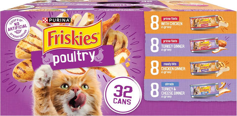 Friskies Purina Poultry Variety Pack, 11 lb
