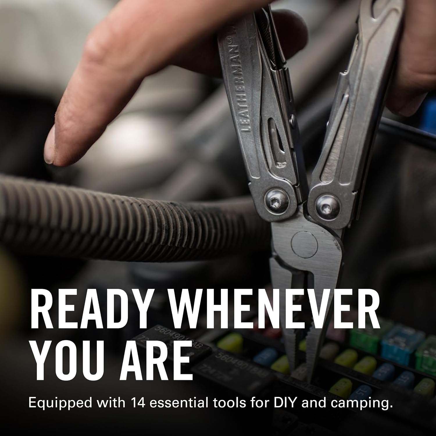 LEATHERMAN Wingman Multi-Tool, Spring-Action Pliers and Scissors, Stainless