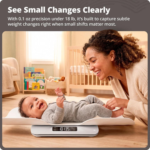 Greater Goods Digital Baby Scale for Infants & Toddlers, Non-Connected