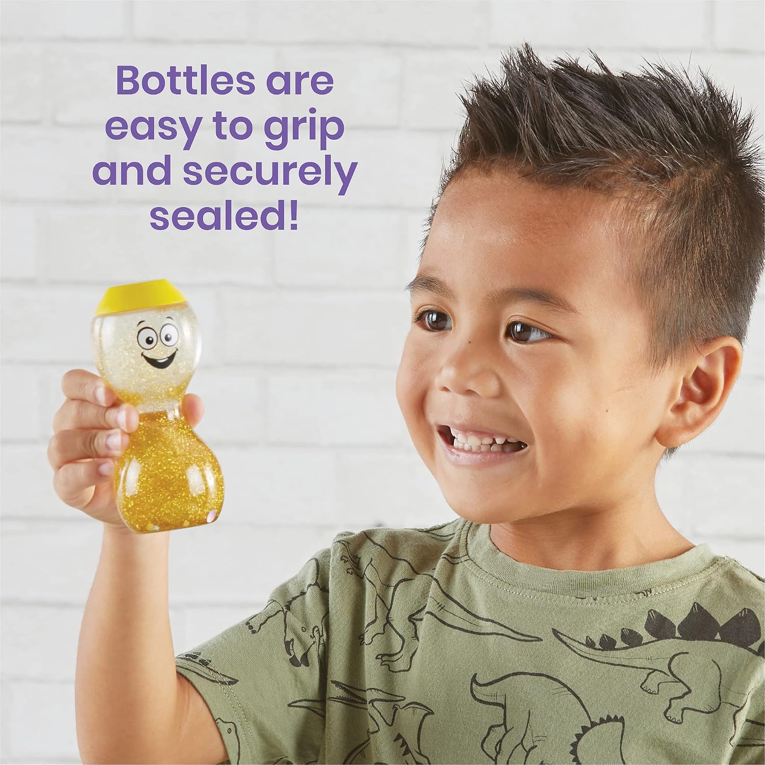 hand2mind Express Your Feelings Sensory Bottles-Primary Emotions