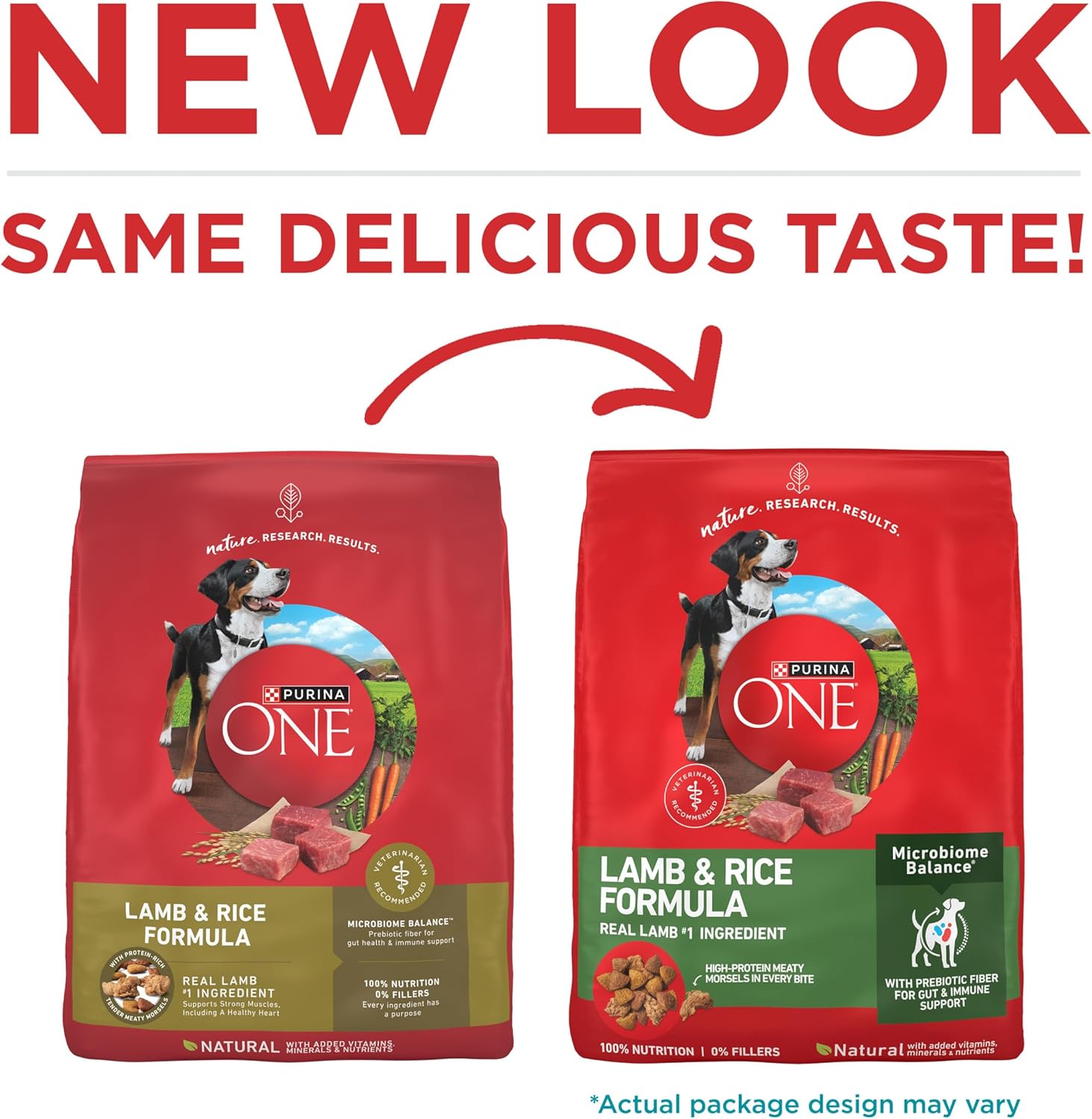 Purina ONE Lamb and Rice Dry Dog Food, 31.1 lb Bag