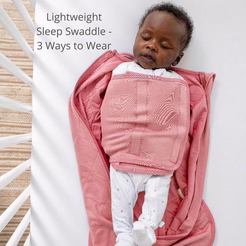 Dreamland Baby Sleep Sack Swaddle, Ultra-Soft Bamboo Viscose (0-6 Months)