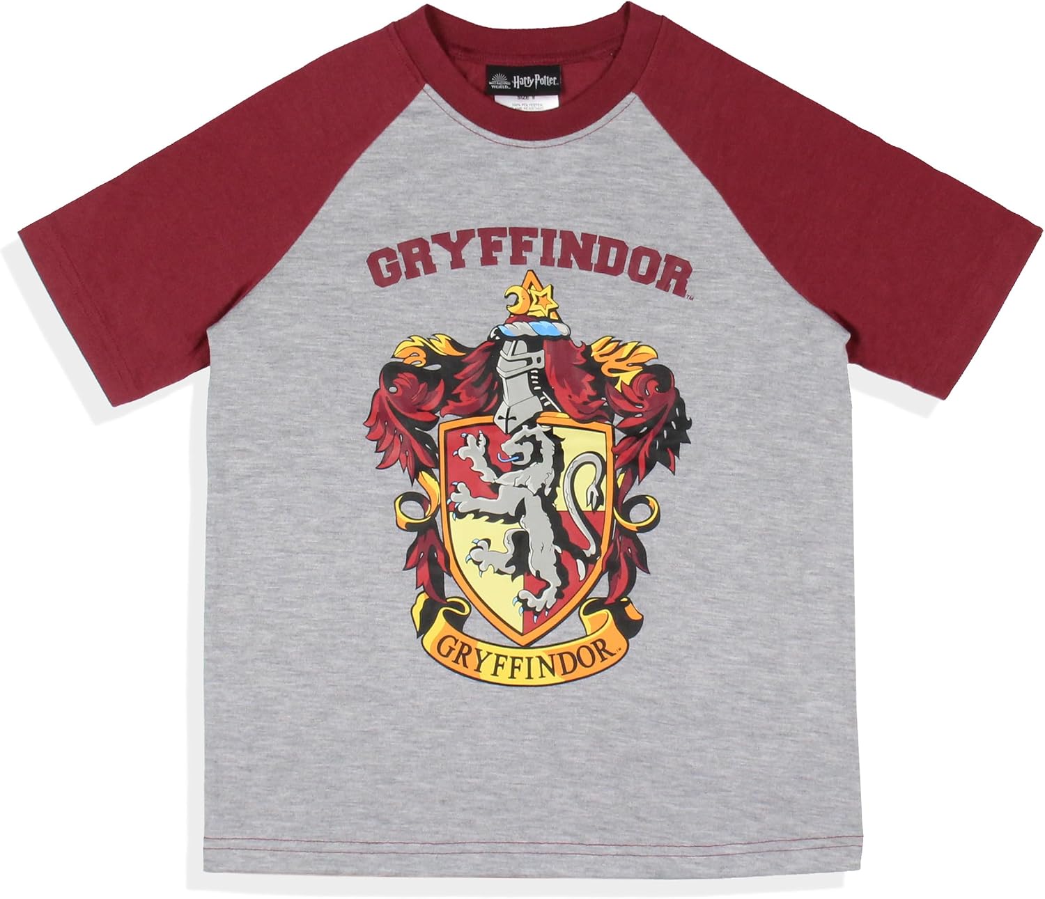 Harry Potter Boys' Hogwarts All Houses Sleep Pajama Set Shorts