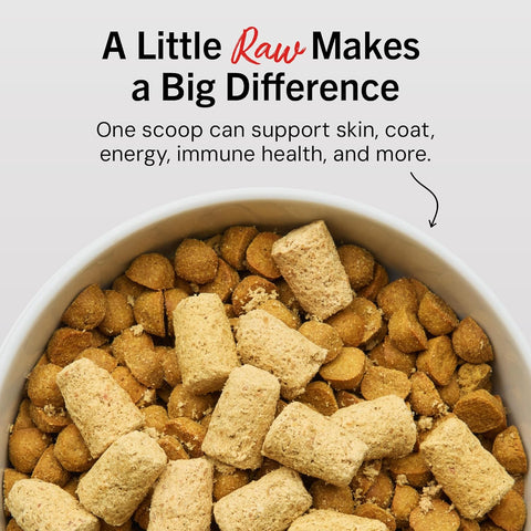 Stella & Chewy's Freeze-Dried Raw Beef Meal Mixers- Dog Food Topper and Mixer - Made with 95% Grass-Fed Beef, Organs & Bone - Perfect for Picky Eaters - Grain-Free - 8 oz