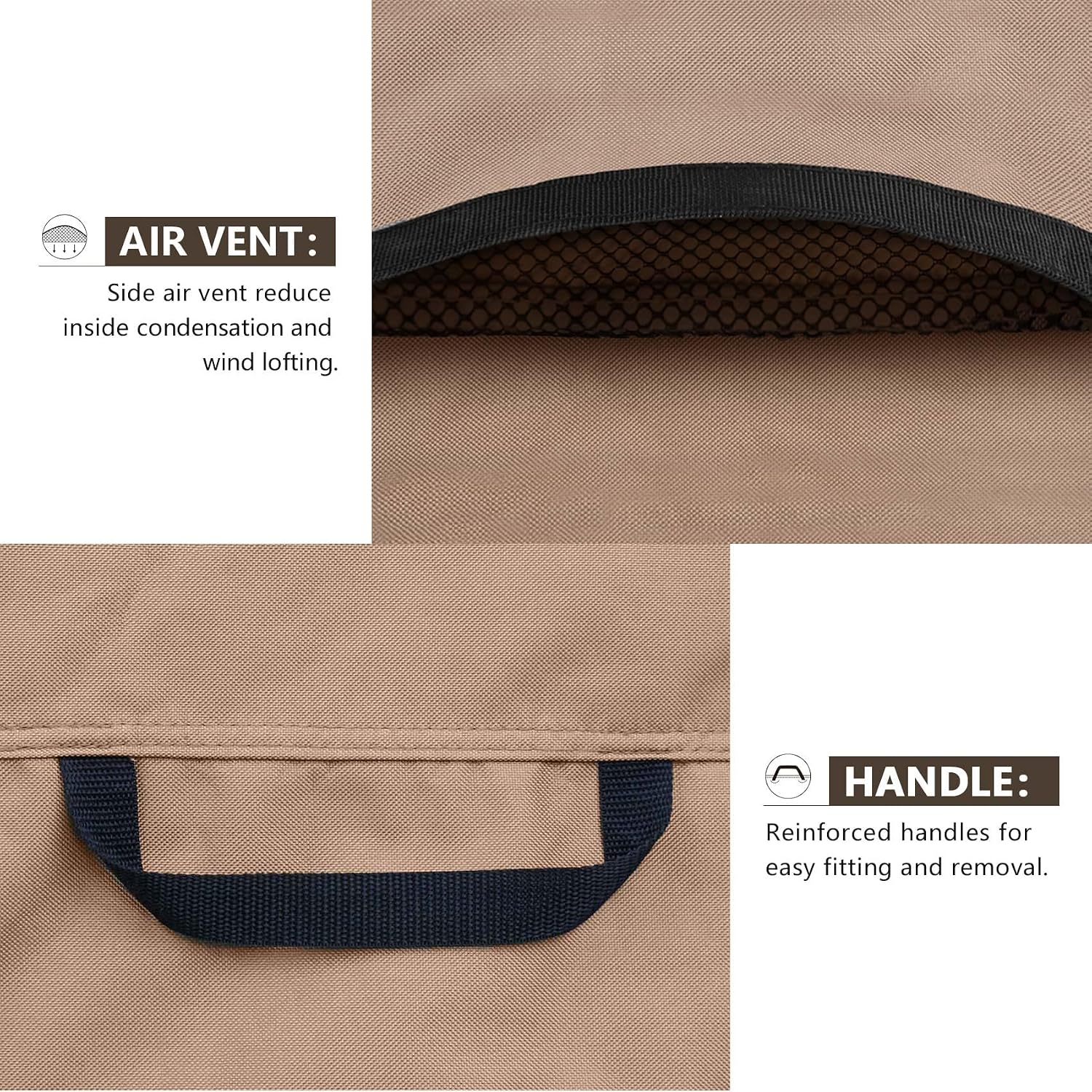 ULTCOVER Waterproof Air Conditioner Cover 26W x 26D x 32H in