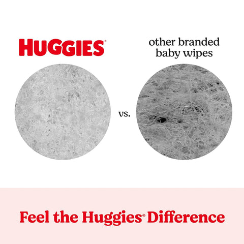 Huggies Simply Clean Baby Wipes, Unscented, 3 Packs, 192 Wipes