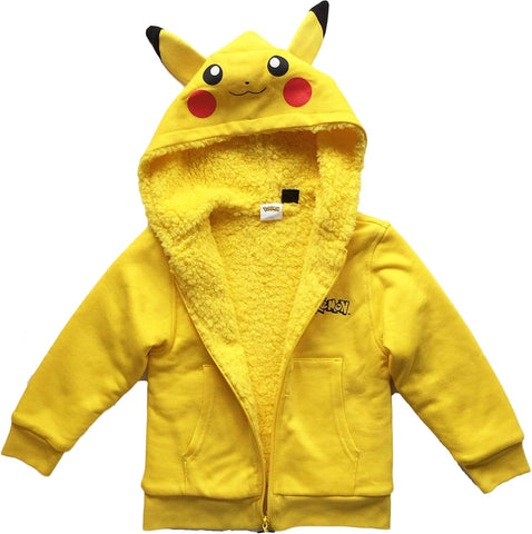 Pokemon Pikachu Boys Sherpa Fleece Hoodie