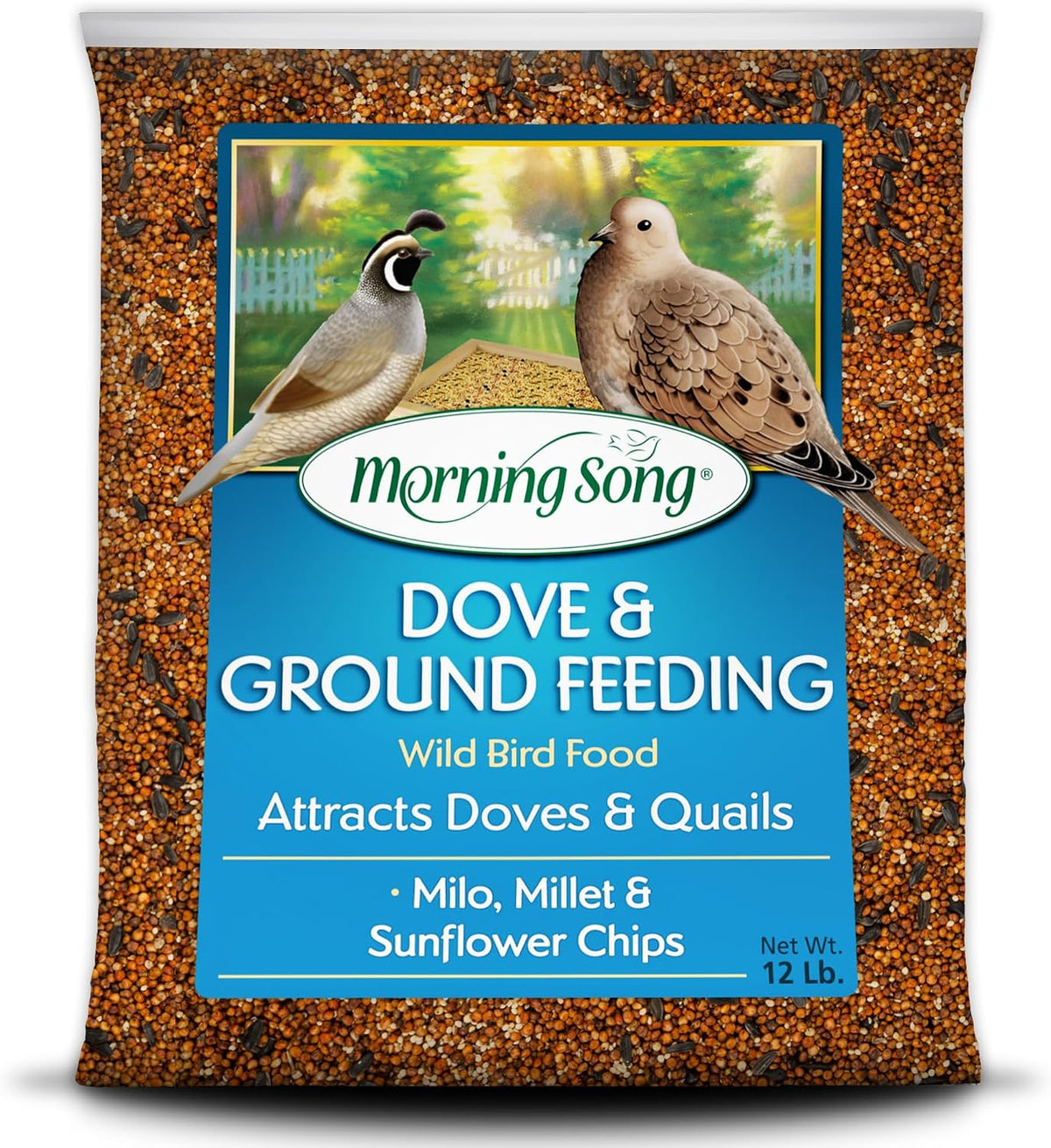 Morning Song Dove & Ground Feeding Wild Bird Seed, 12 lb