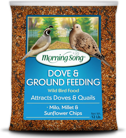 Morning Song Dove & Ground Feeding Wild Bird Seed, 12 lb