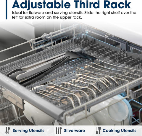 Sharp SDY6735DNS 24 in. Top Control Handle 49 dBA Dishwasher