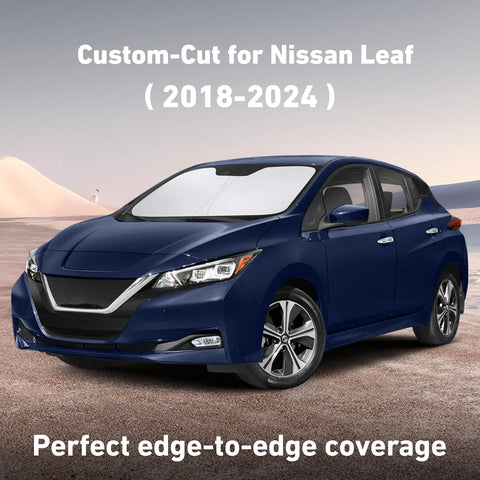 EcoNour Windshield Sunshade Compatible for Nissan Leaf 2018-2023 2024 2025