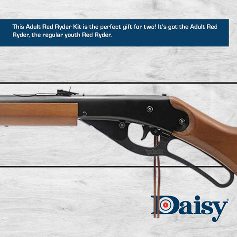 Daisy Red Ryder 1938 .177 BB Rifle- Wood Stock- Lever‑Action