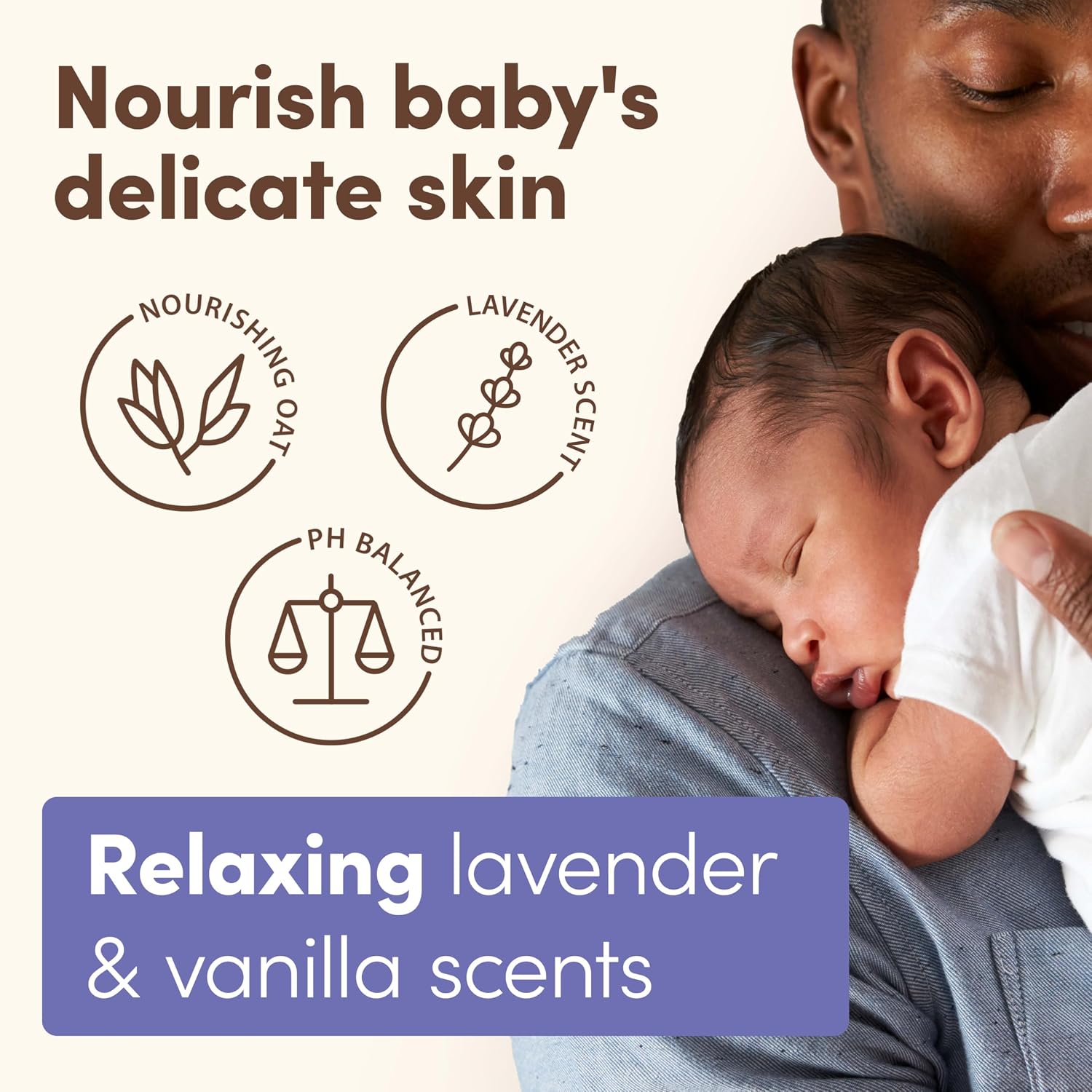 Aveeno Baby Calming Comfort Moisturizing Body Lotion, 18 fl. oz