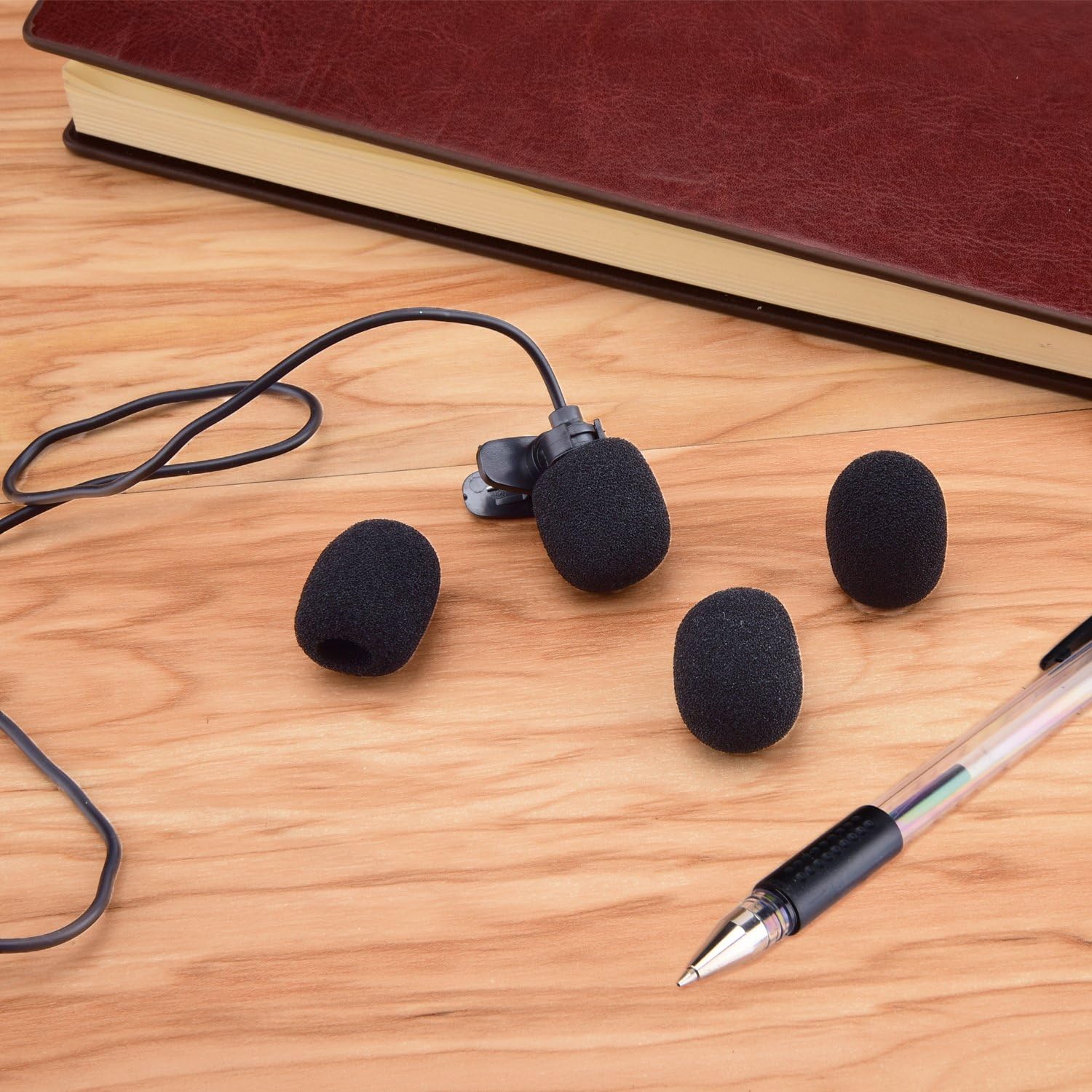 Sunmns Mini Small Size Lapel Headset Microphone Windscreen Foam Cover