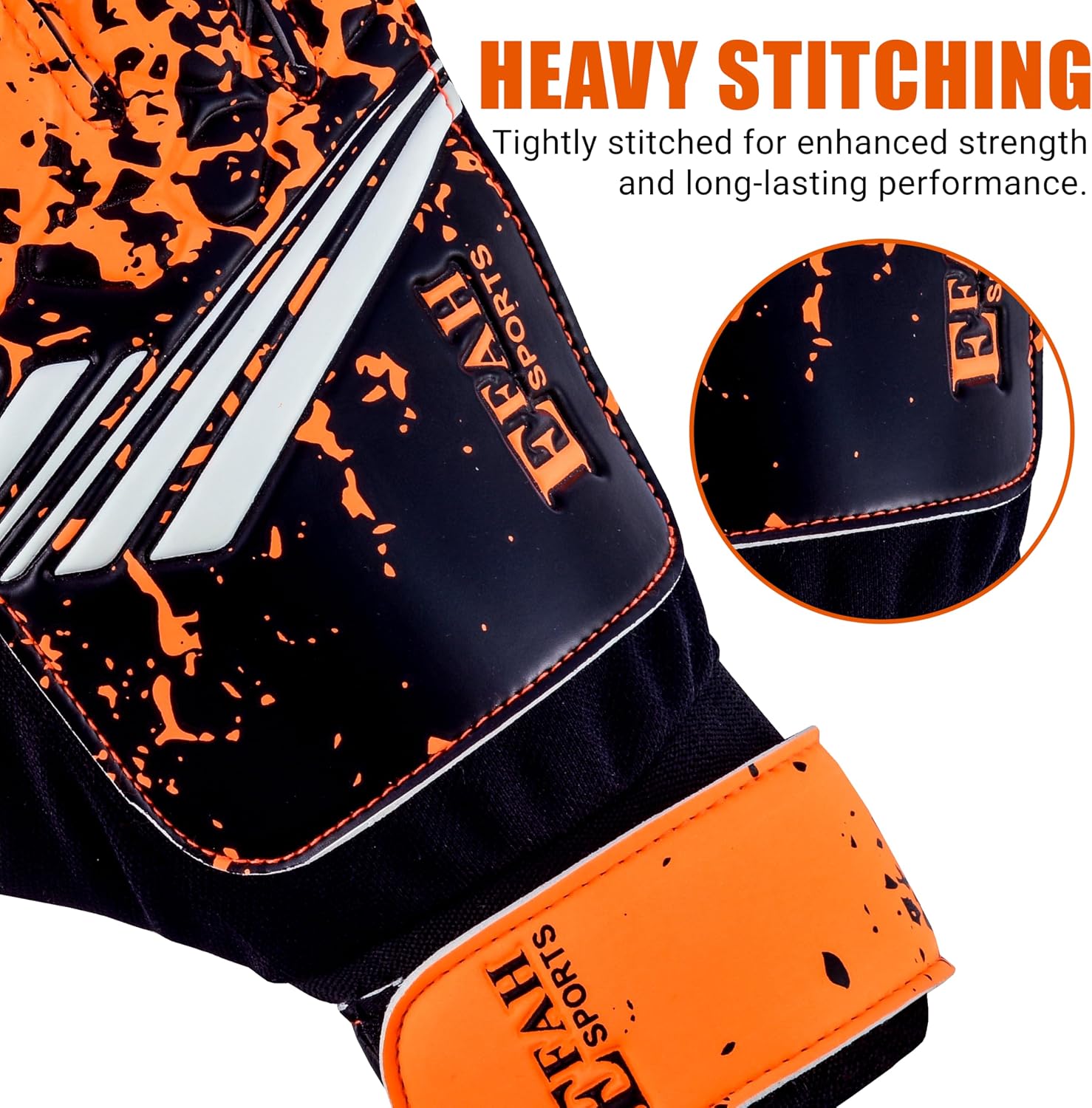 Soccer Goalie Goalkeeper Gloves for Kids Boys Children Youth