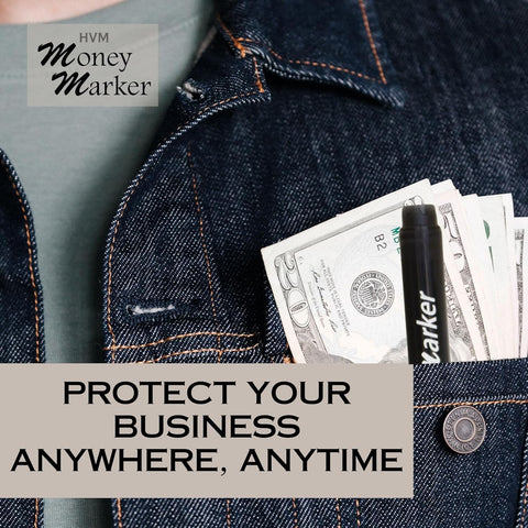 Counterfeit Money Detector Pen (30 Counterfeit Pens) | Detect Fake Bills