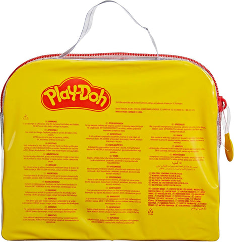 Play-Doh Starter Set 9-Piece Kit with Storage Tote & 4 Modeling Compound Cans, Ages 3+, Presentation May Vary