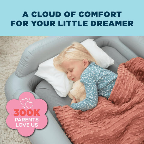 SlumberPod SlumberTot Inflatable Toddler Travel Bed with Safety Bumpers