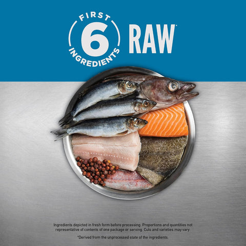 ORIJEN Grain Free WHOLEPREY Dry Cat Food Six Fish Recipe 4lb Bag