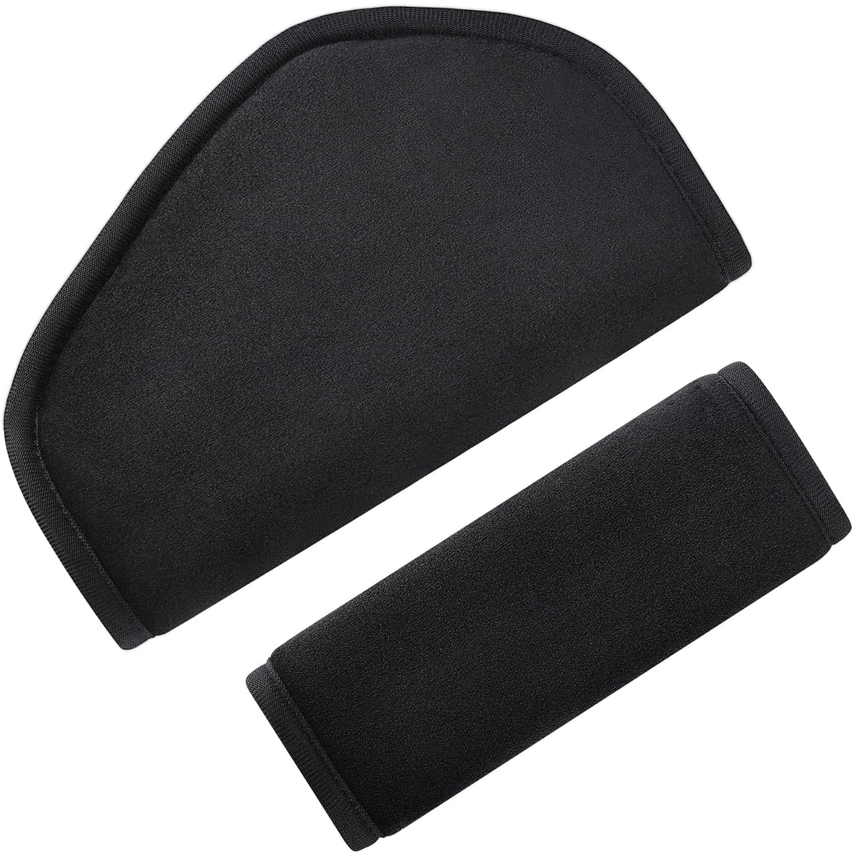 COOLBEBE Kids Seat Straps Cover Pad, Black-1
