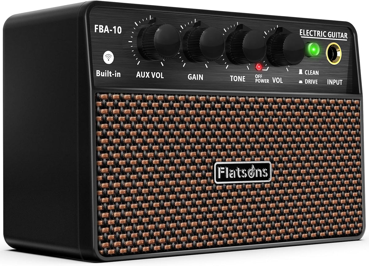 10W Mini Guitar Amp,Rechargeable Electric Guitar Amplifier
