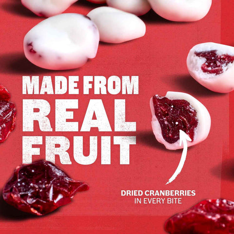 Ocean Spray Greek Yogurt Covered Craisins, Greek Yogurt Flavored, Covered Cranberries, Dried Fruit, 5 Oz Pouch (Pack of 12)