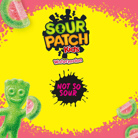 SOUR PATCH KIDS Watermelon Soft & Chewy Gummy Candy, Bulk Candy, 24 Bags