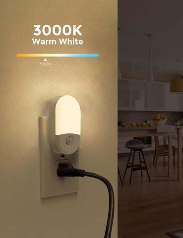 L LOHAS LED Motion Sensor Night Light, Motion Sensor Light Indoor, 30/60LM