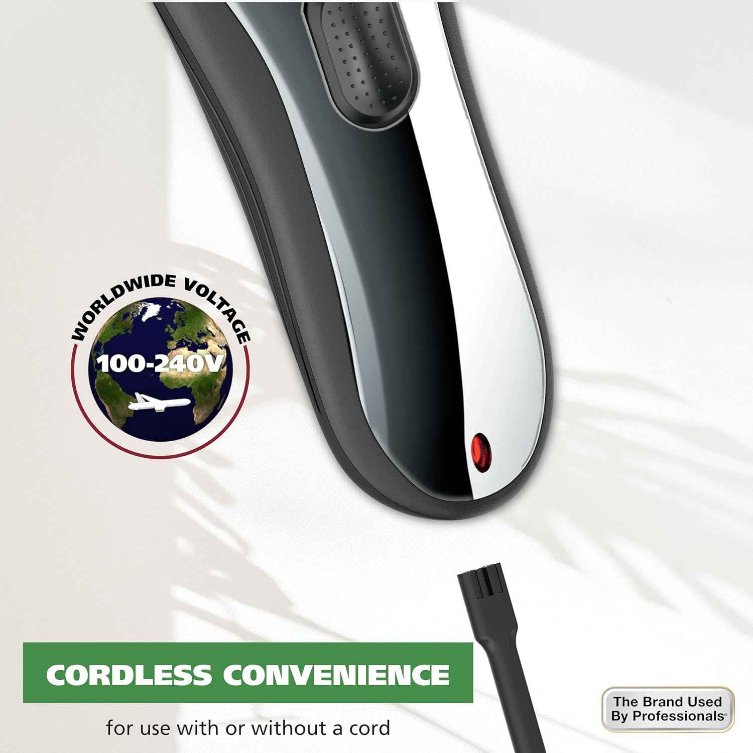 Wahl Clipper Rechargeable Cord/Cordless Haircutting & Trimming Kit | Cordless Haircutting, Trimming Long Beards & All Body Grooming, Use Plugged In Or Cordless – 79434