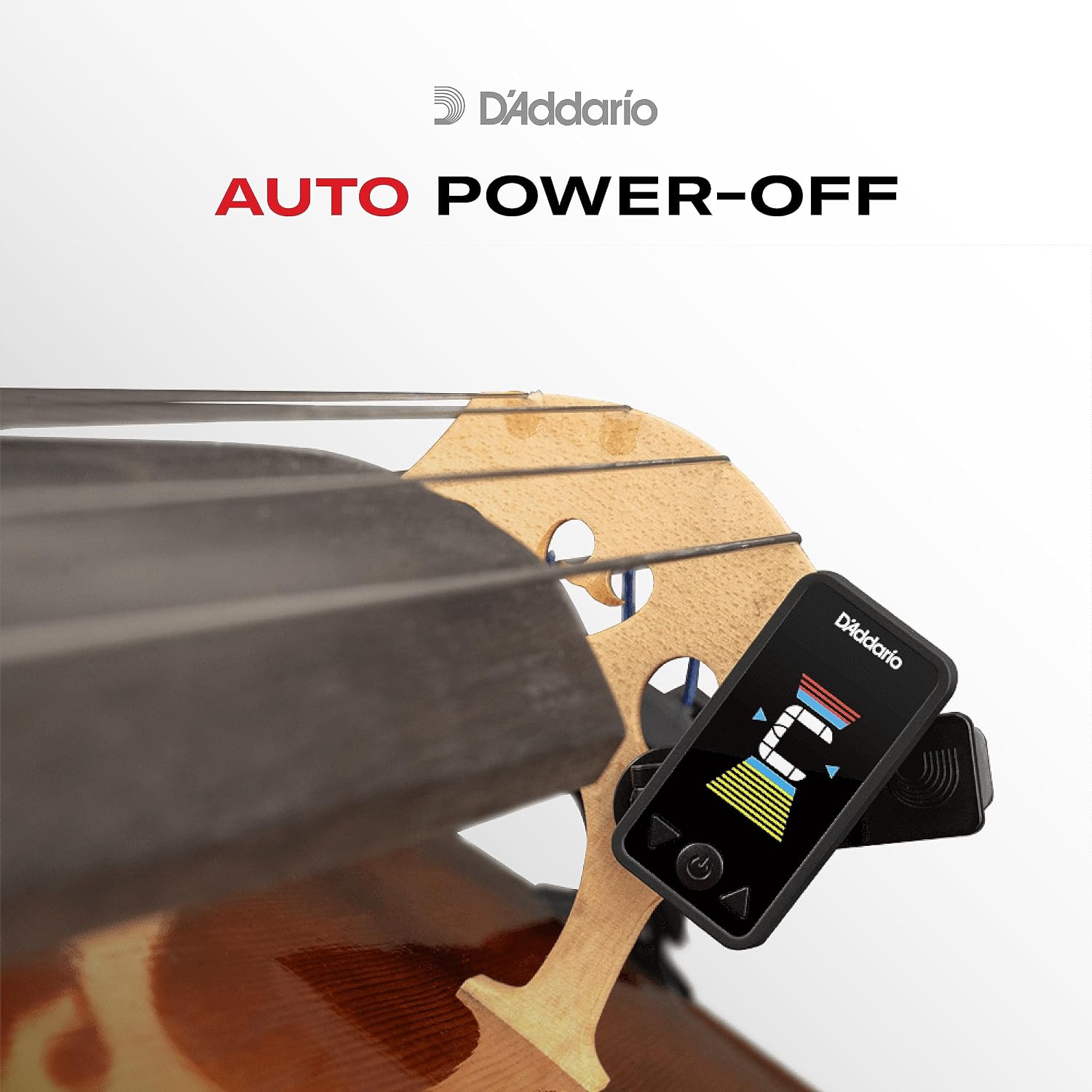 D'Addario Eclipse Cello & Bass Tuner