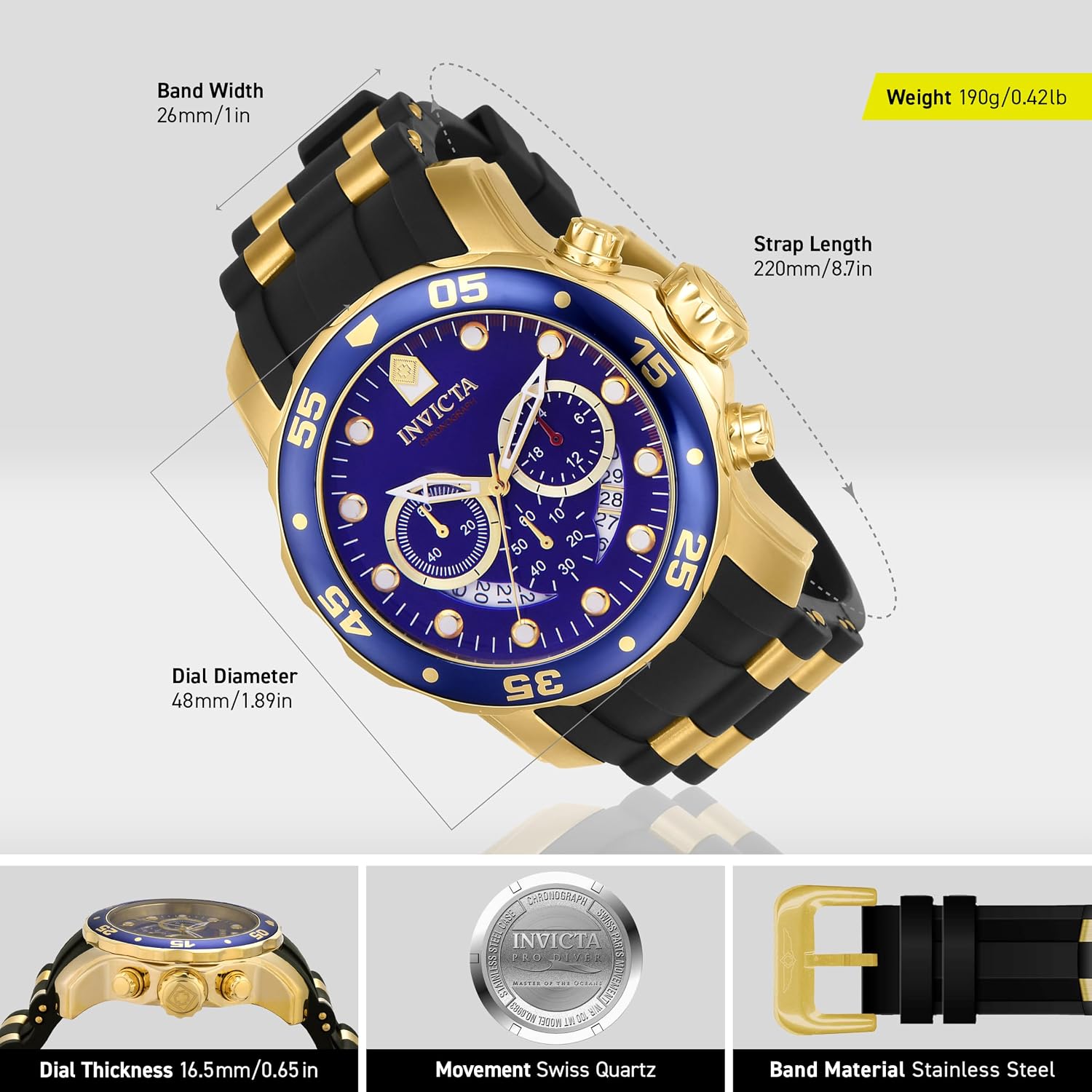 Invicta Men's Pro Diver Collection