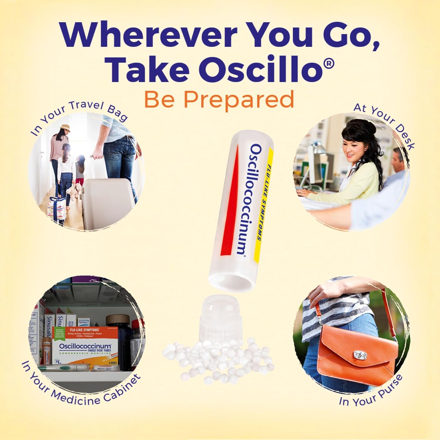 Boiron Oscillococcinum for Relief from Flu-Like Symptoms of Body Aches, Headache, Fever, Chills, and Fatigue - 30 Doses
