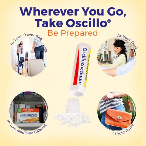 Boiron Oscillococcinum for Relief from Flu-Like Symptoms of Body Aches, Headache, Fever, Chills, and Fatigue - 30 Doses