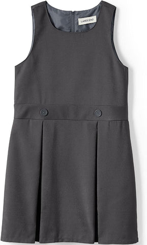 Lands' End Girls Uniform Plaid Jumper