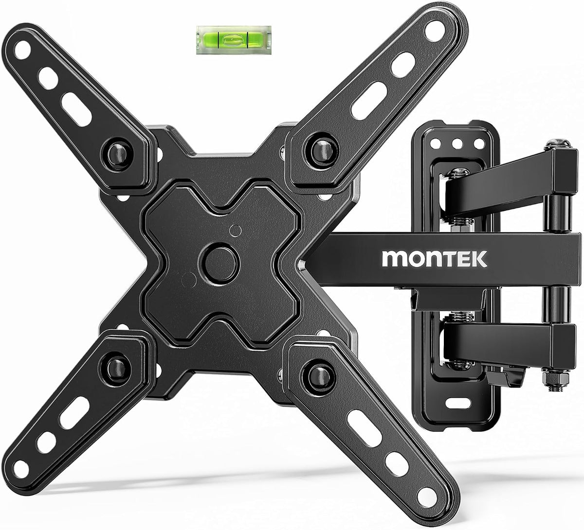monTEK Full Motion Small TV Wall Mount for 13-43 Inch TVs up to 44 lb