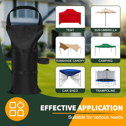 120 LBS Sand Bags for Canopy Legs Weights for Pop up Tent (Without Sand)