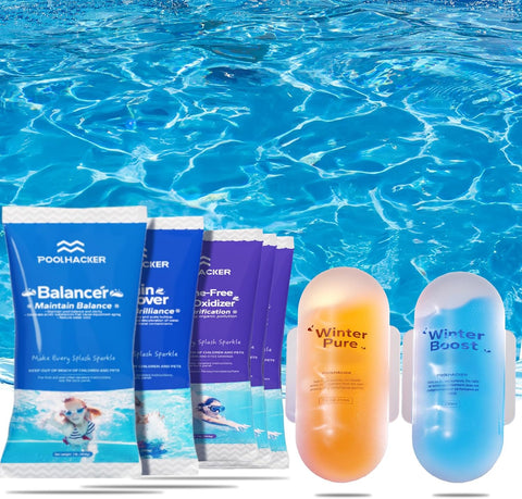 POOLHACKER Pool Closing Kit for Above Ground & Inground Pools, 30,000 Gal