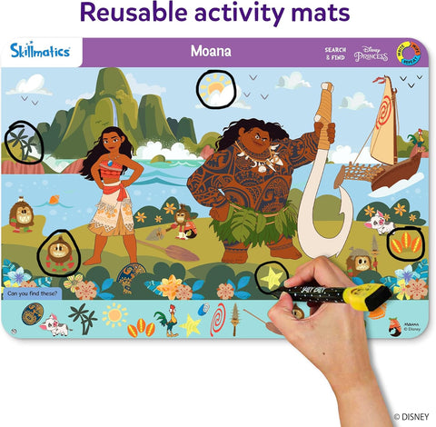 Skillmatics Search and Find Preschool Toy – Disney Princess, Gift for Kids