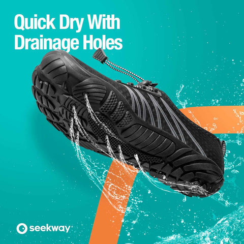 SEEKWAY Water Shoes Men Women Adult Quick-Dry Aqua Sock Barefoot for Beach Swim River Pool Lake Hiking Kayaking Surfing
