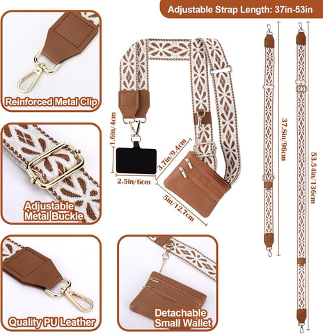 XANGNIER Clip and Go Strap for Phone with Wallet Crossbody,Multicolor 22