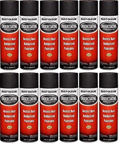 Rust-Oleum Black Undercoating 15 oz. (12 Pack)