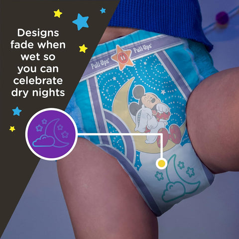 Pull-Ups Boys' Night-Time Potty Training Pants, Size 4T-5T, 52 Count