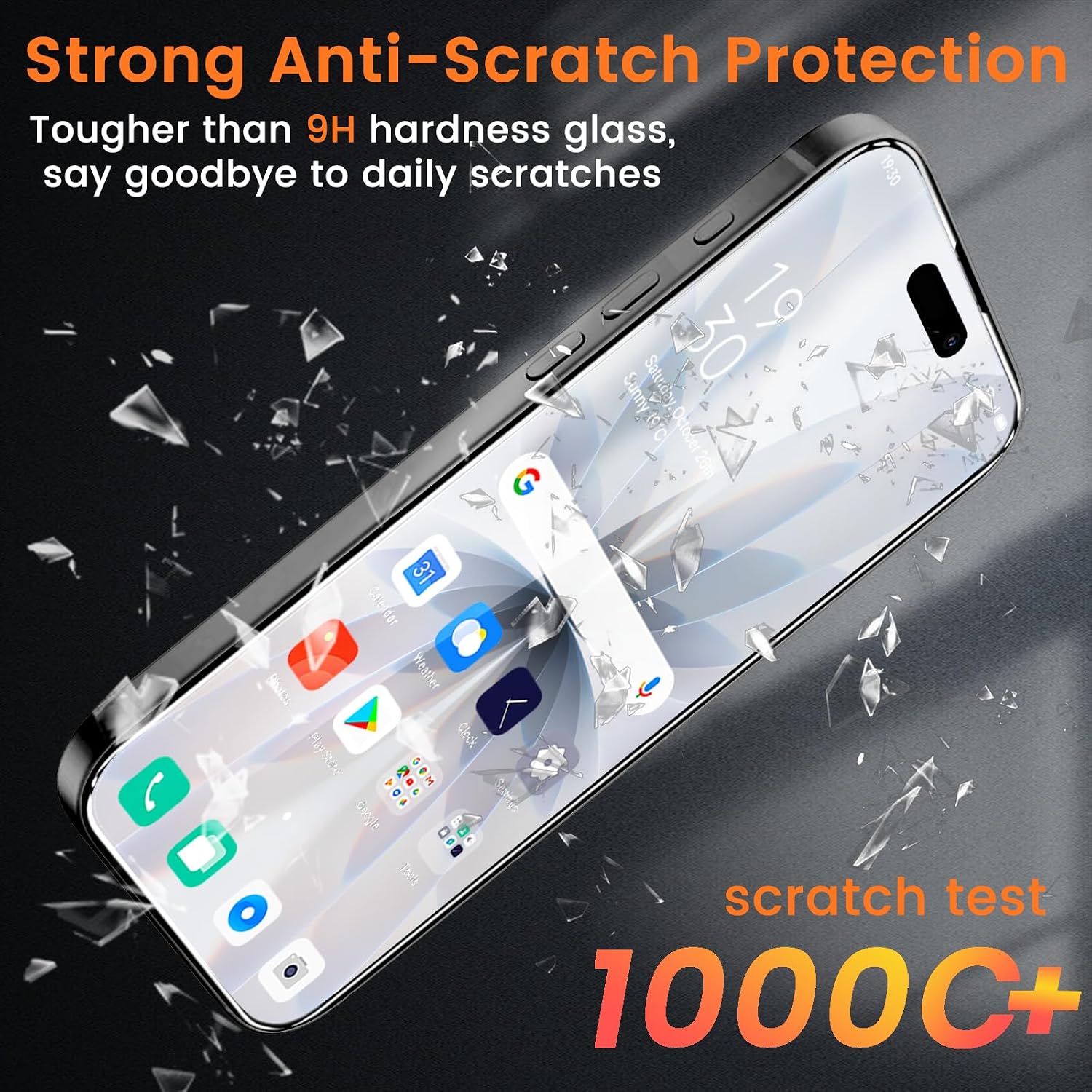 Lesakit 4 Pack Privacy Screen Protector for iPhone 17 6.3-Inch with 4 Pack Camera Lens Protector, Anti Spy Tempered Glass Film 9H Hardness Bubble Free Case Friendly