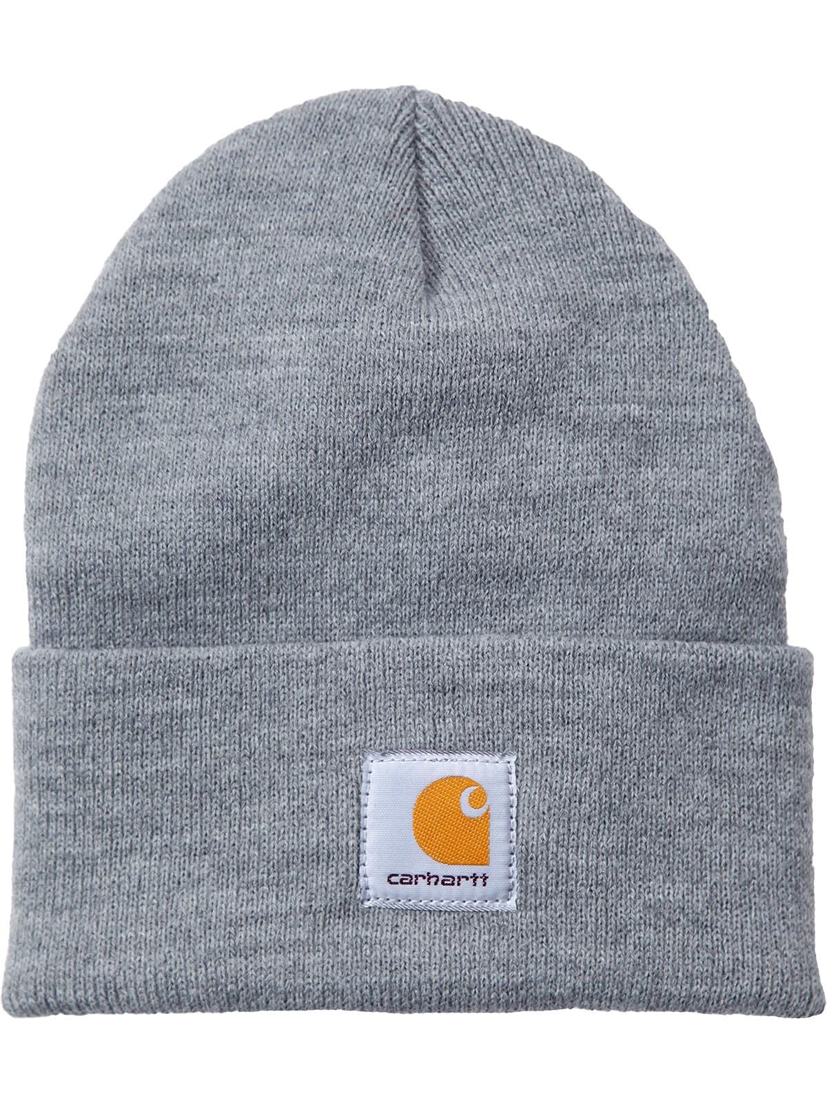 Carhartt Men's Knit Cuffed Beanie, Heather Grey, One Size